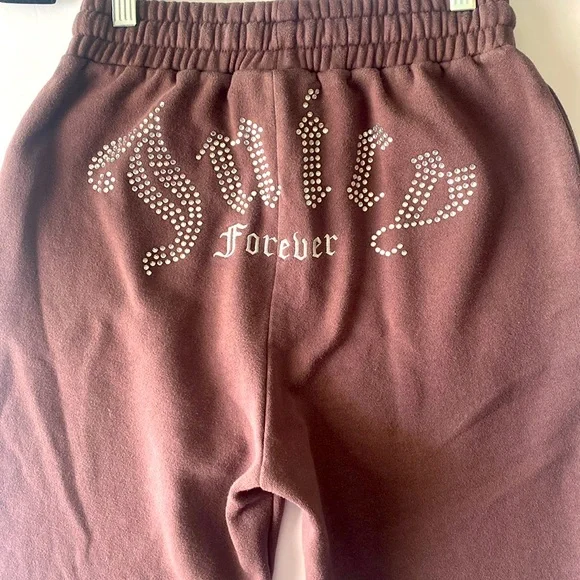 Juicy couture | forever 21 | sweatpants |Brown color | size XS - Picture 1 of 5